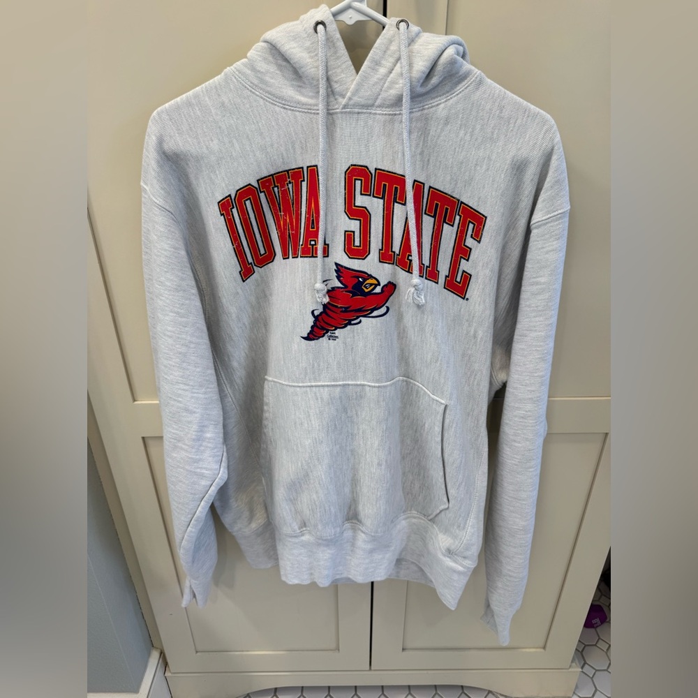 Champion Light Gray Nike Pullover Hoodie